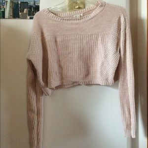 silence + noise Cropped Sweater